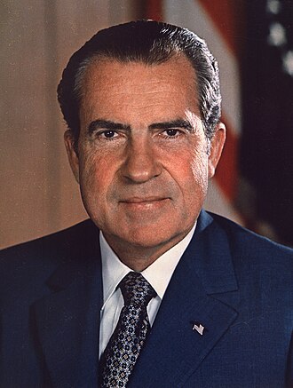 Portrait of Richard Nixon
